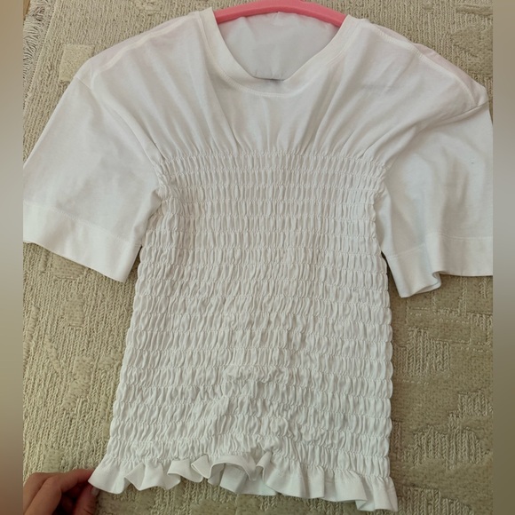 Shopbop smocked t shirt - Picture 2 of 3